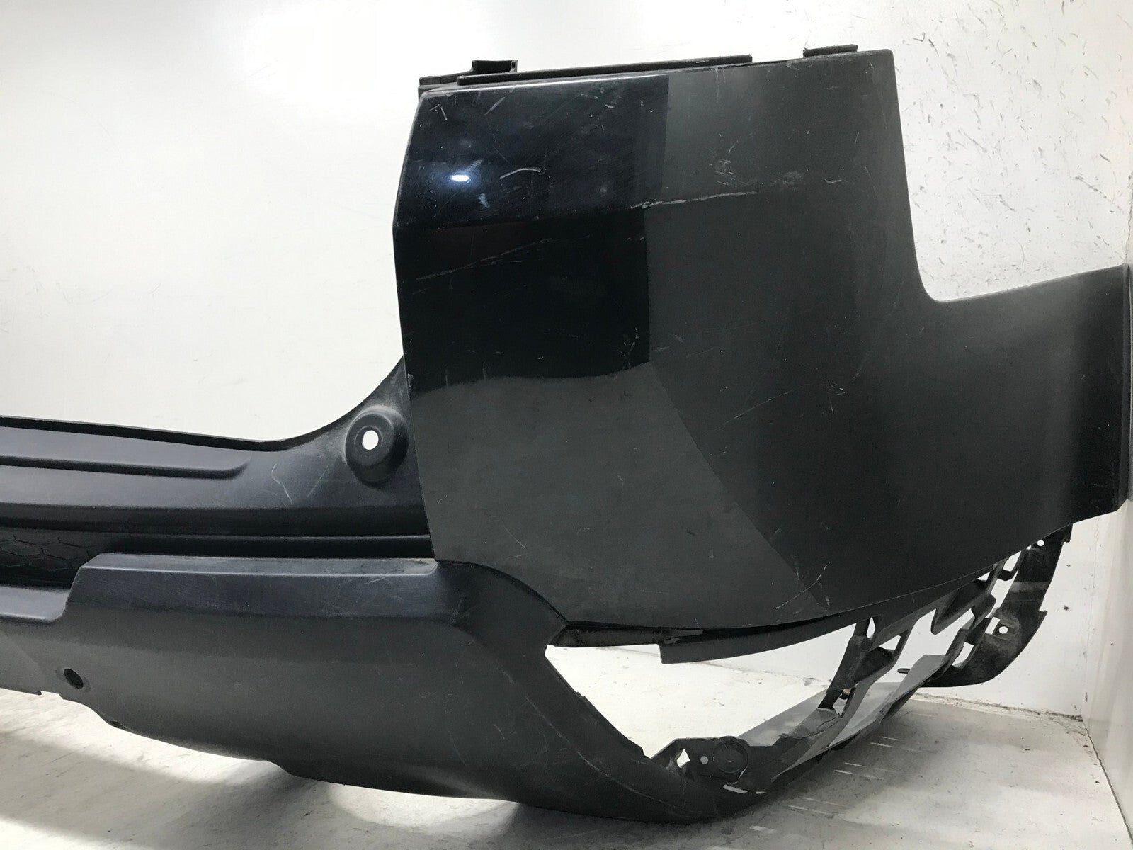 Rear Bumper LOCAL Black 2014-2017 Land Rover Range Sport w/Sensor Holes OEM