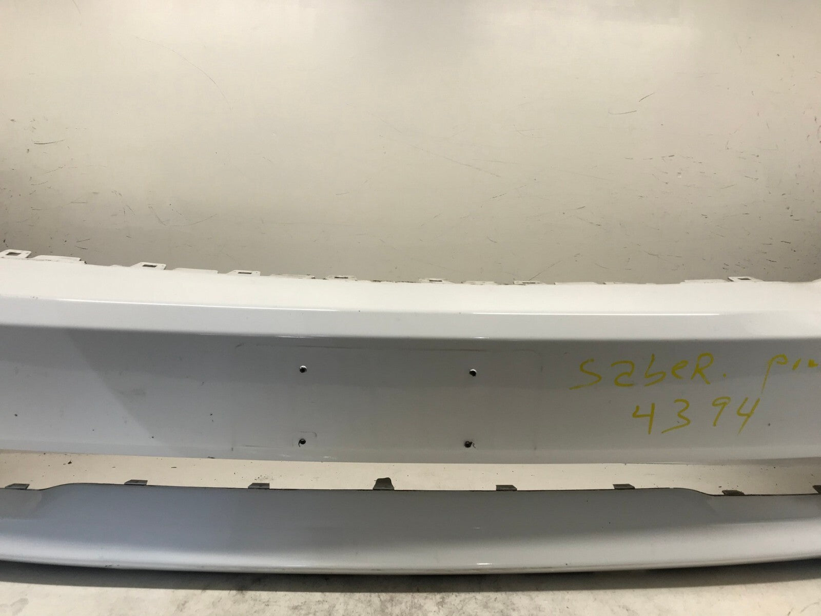 Front Bumper Cover White Ram 1500 2013-2017 5LC56TRMA OEM