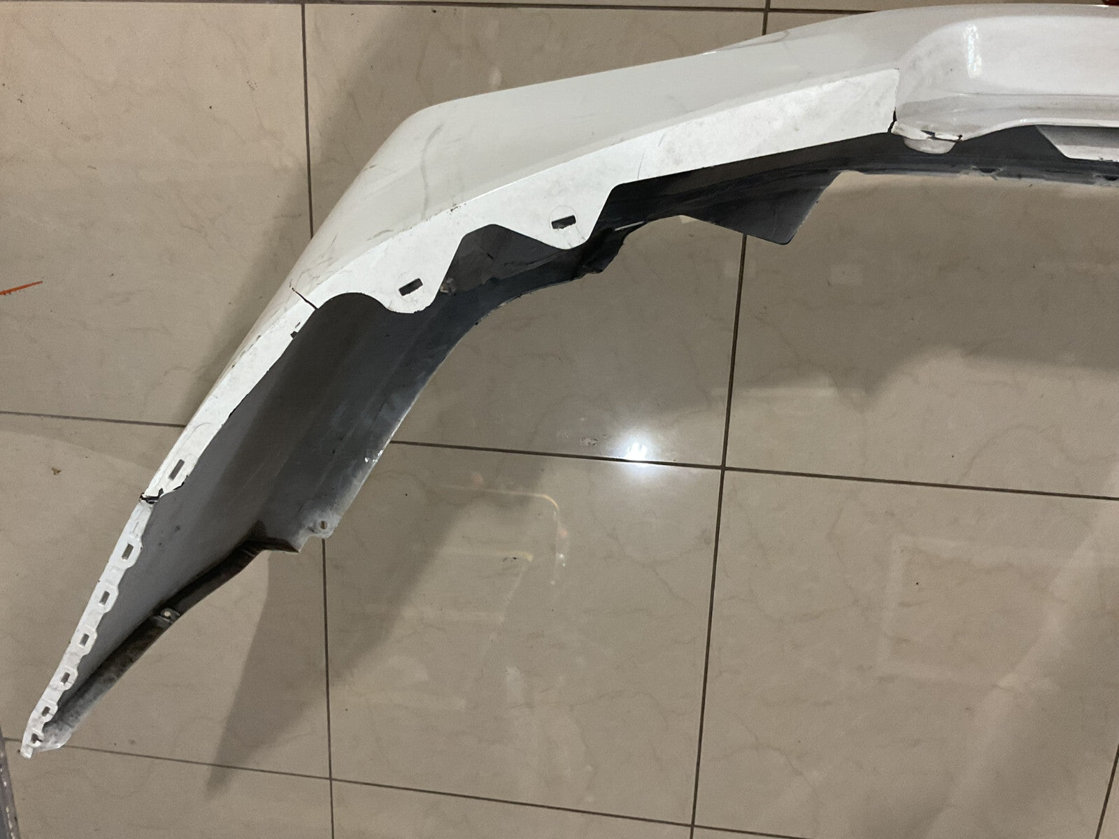 Rear Bumper Cover White 13-15 Honda Accord Coupe EX/EX-L/LX-S 71501-T3L-A500 OEM