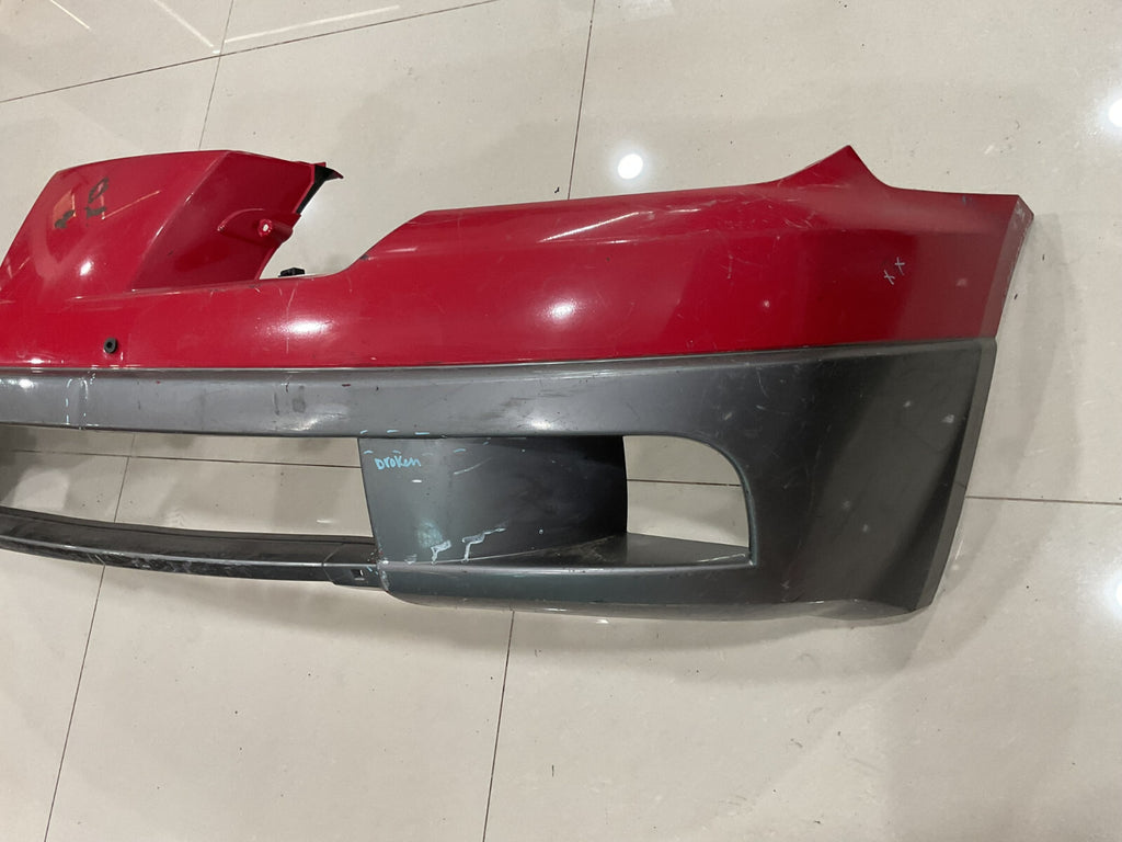 Front Bumper Cover Red Mitsubishi Outlander 03 04 05 06 CAPA