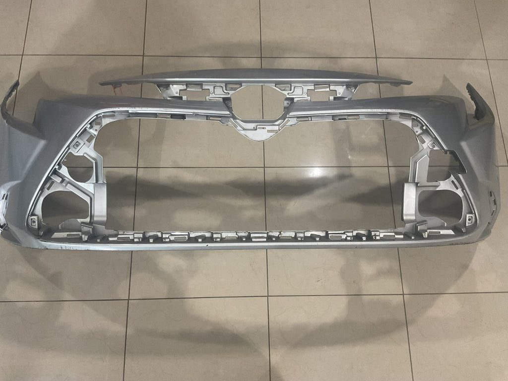 Front Bumper Cover Silver Toyota Corolla L LE XLE 2020-2025 CAPA