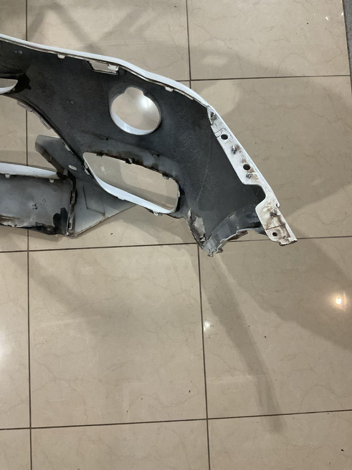 Front Bumper Cover White 2020 2021 2022 BMW X1 F48 CAPA