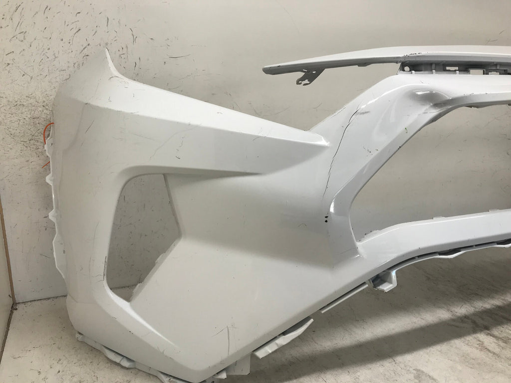 Front Bumper Cover White 2019-2022 Toyota RAV4 LE/XLE/Hybrid LE 52119-0R200 OEM
