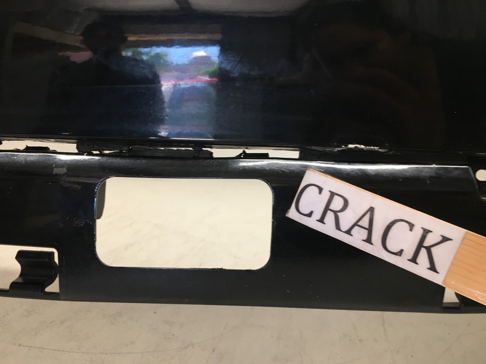Rear Upper Bumper Cover Honda Pilot LX/EX/EX-L/Elite/Touring 2016-2018 OEM2