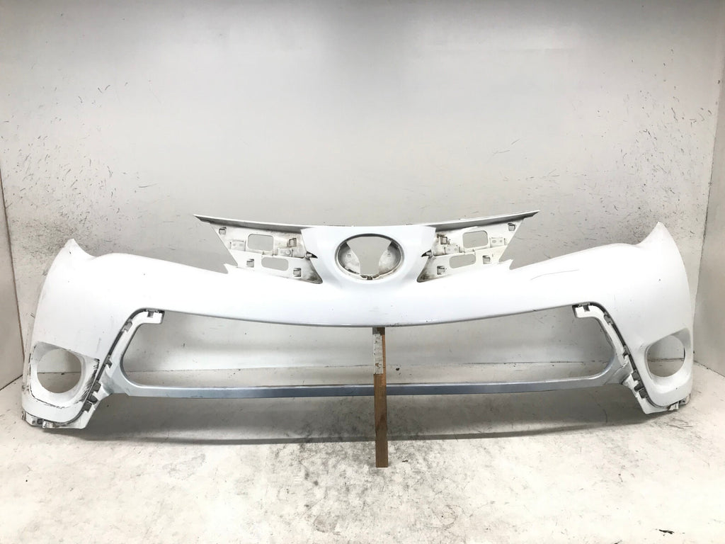 Front Bumper Cover White Toyota RAV4 LE/XLE/Limited 2016-2017 52119-0R911 OEM