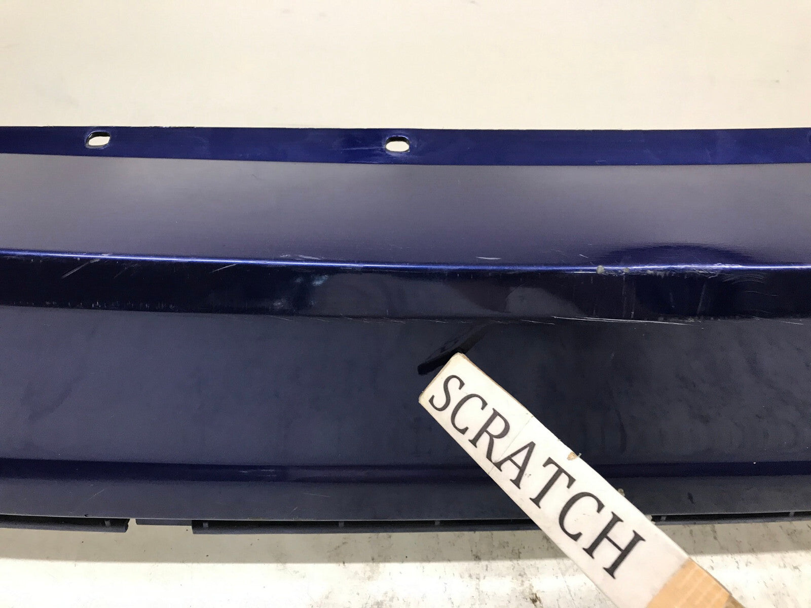Rear Upper Bumper Cover Blue Ford Edge SE SEL Lted Sp 11-14 BT43-17F001-ADW OEM