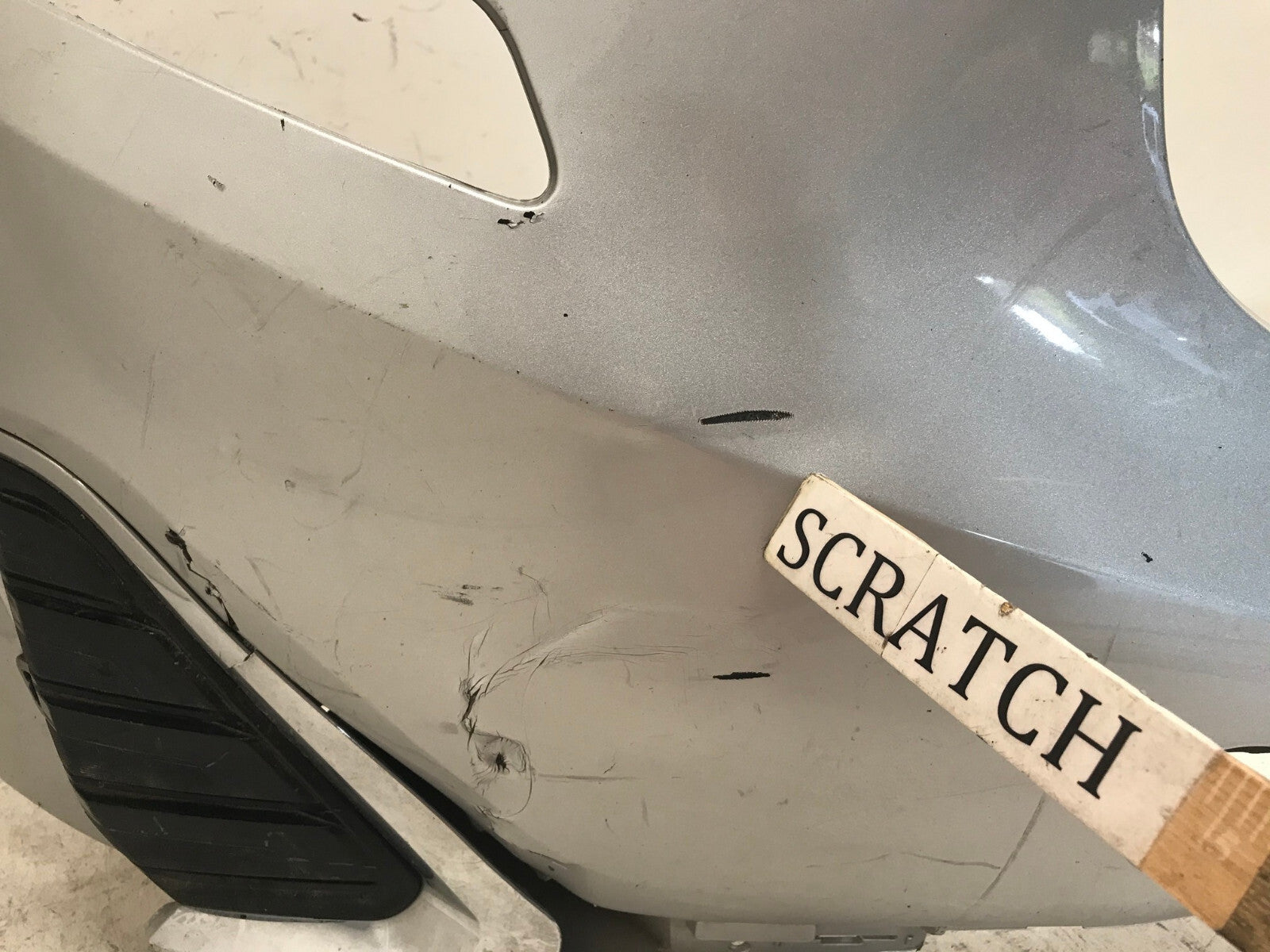 Front Bumper Cover Silver 2018-2021 GMC Terrain 1.5L 1.6L 2.0L 84248517 OEM