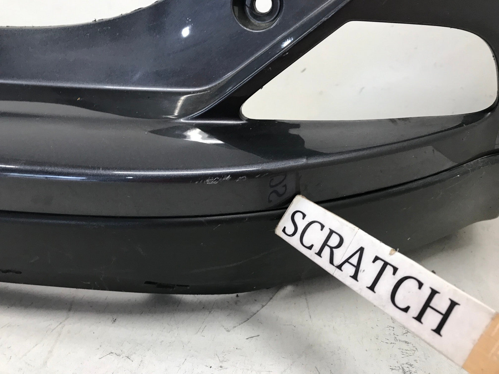Rear Upper Bumper Cover Toyota RAV4 LE XLE Limited Gray 2016-2018 OEM4