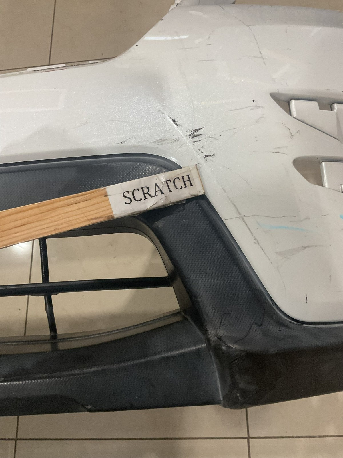 Front Bumper Cover White Subaru Ascent 2019 2020-2022 57704xc00a OEM
