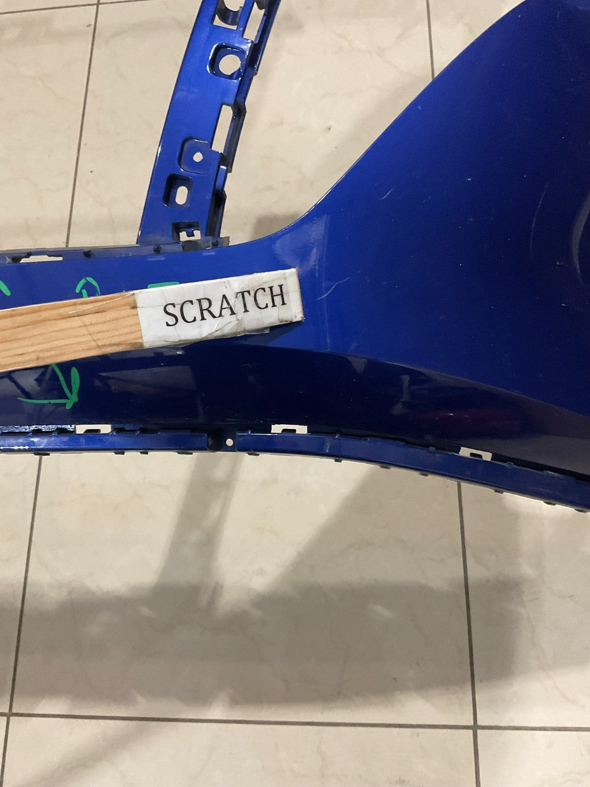 Front Bumper Cover Blue 2022 2023 Hyundai Tucson 86511+cw000 OEM