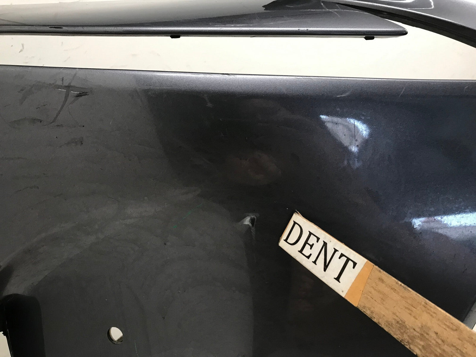 Front Bumper Cover Lexus NX NX200 NX300 w/Sensor Holes Gray 2014 52119-78010 OEM