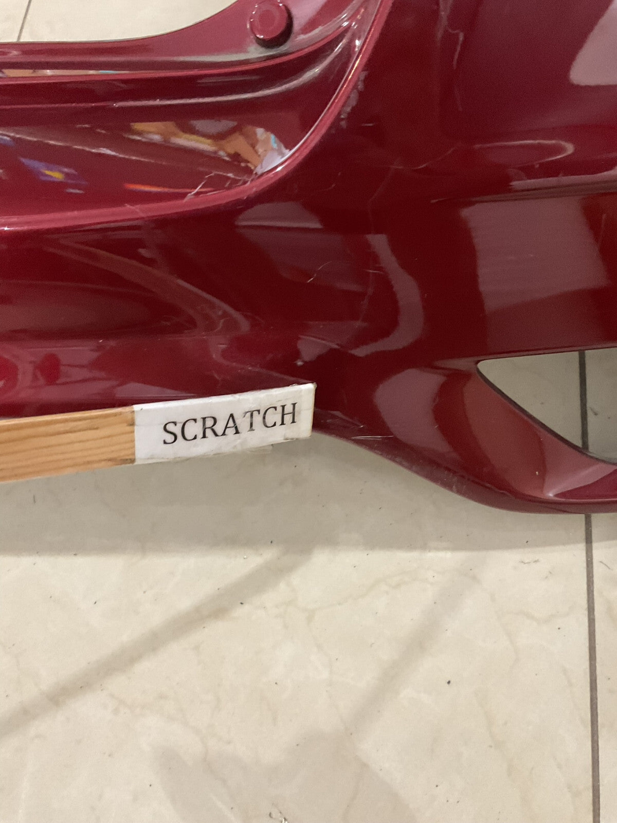 Rear Bumper Cover Red 2017-2021 Chevrolet Chevy Trax 42392745 OEM