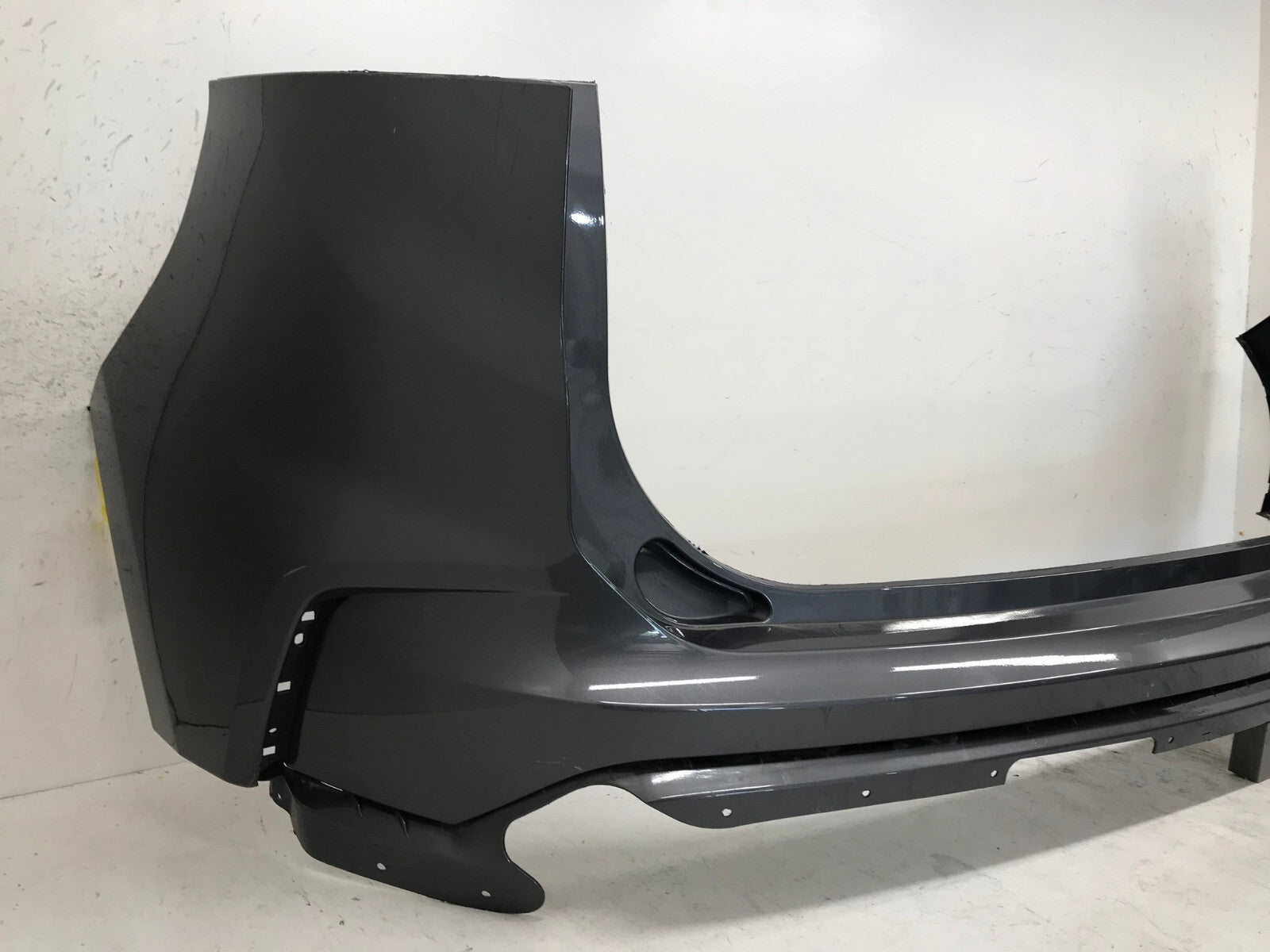 Rear Upper Bumper Cover Gray Ford Edge SEL ST 2019 2020 KT4B-17F001-B1W OEM