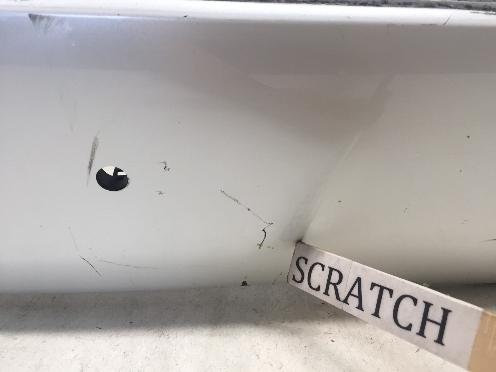 Rear Bumper cover Lexus RX350 RX450H Base F Sport w/Sensor Holes 085 16-2018 OEM