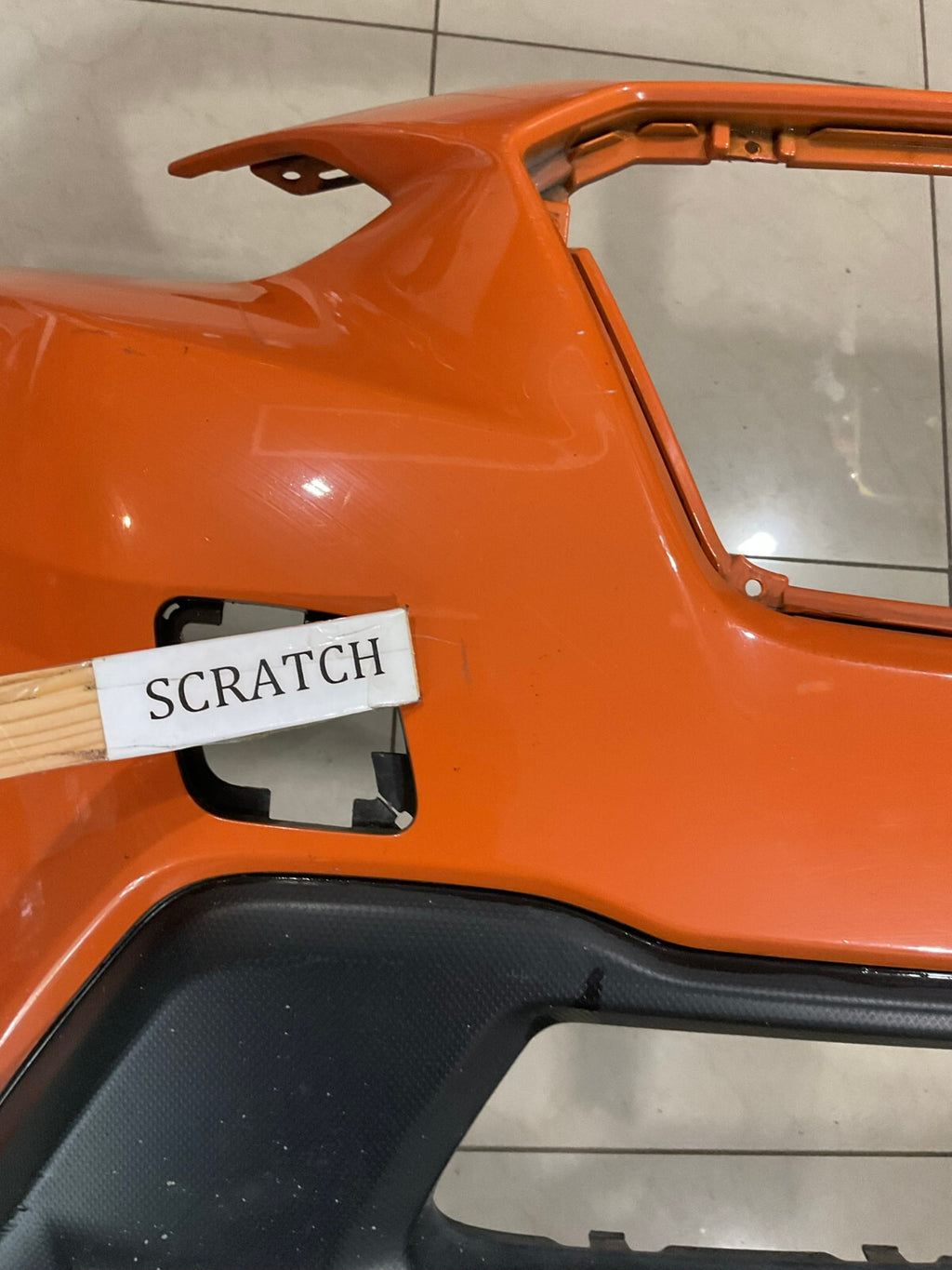 Front Bumper Cover Orange 2018-2020 Subaru Crosstrek 57704FL010 OEM