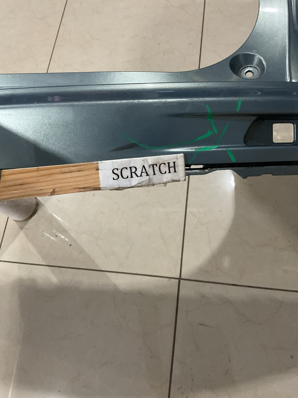 Rear Bumper Cover Green Honda CR-V EX/LX/EX-L/SE 2010-2011 71501+swa+zz00 OEM