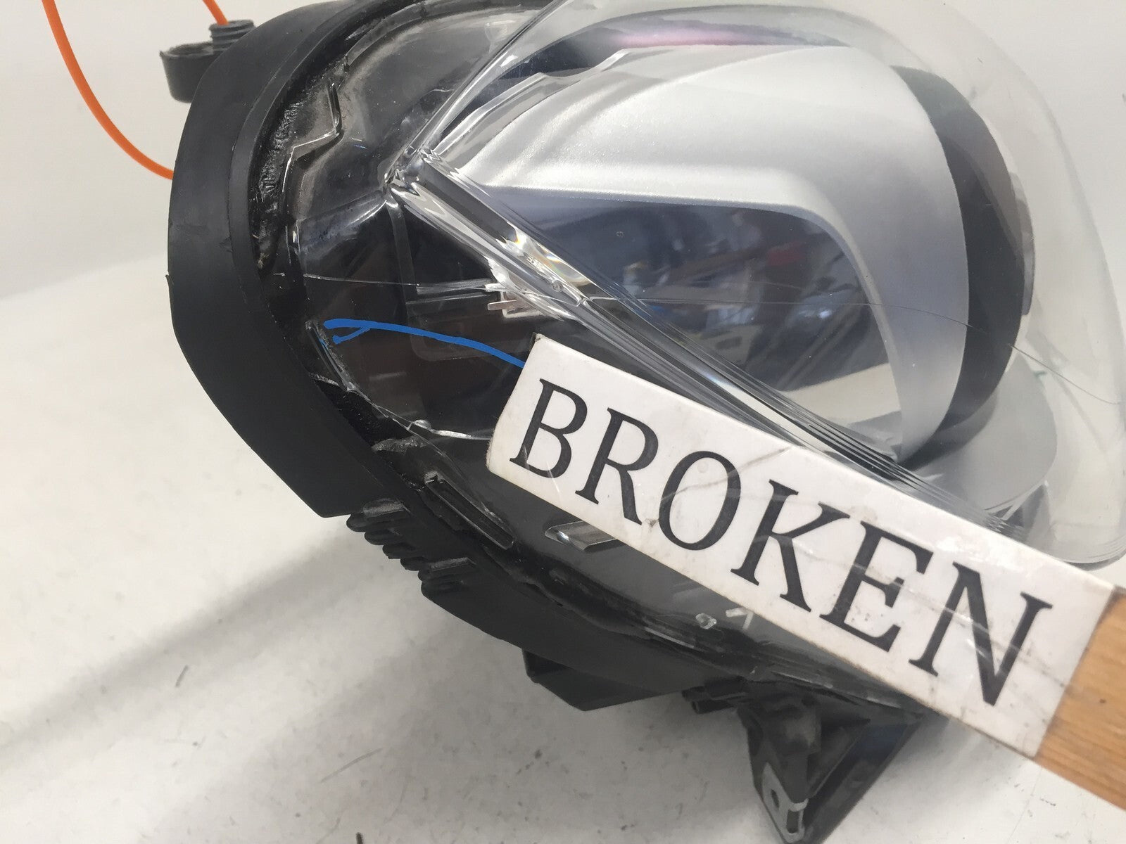 Headlight Damaged Right Passenger Side RH Mercedes Benz C-Class 12-15 CAPA