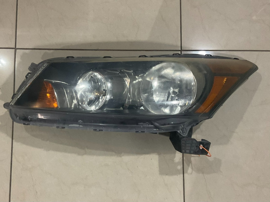 Headlight Left Driver LH 2008-2012 Honda Accord CAPA