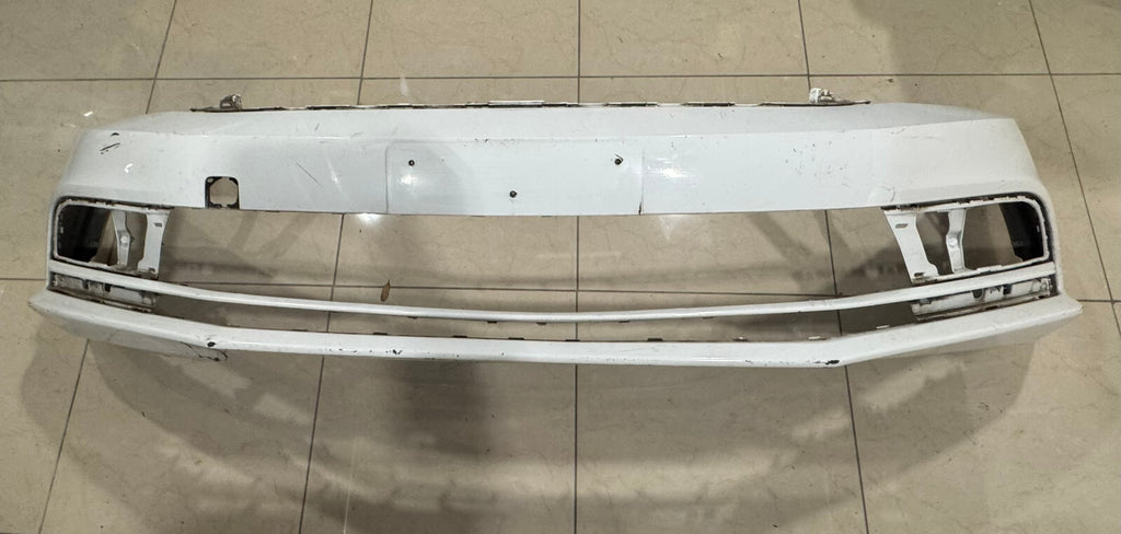 Front Bumper Cover White 2015-2018 Volkswagen Jetta CAPA