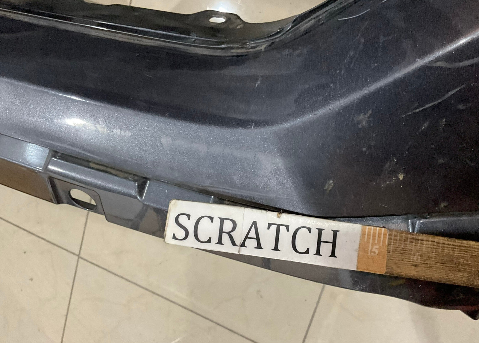 Front Bumper Cover Grey Honda CR-V 2017-2019 71101-TLAA500 OEM