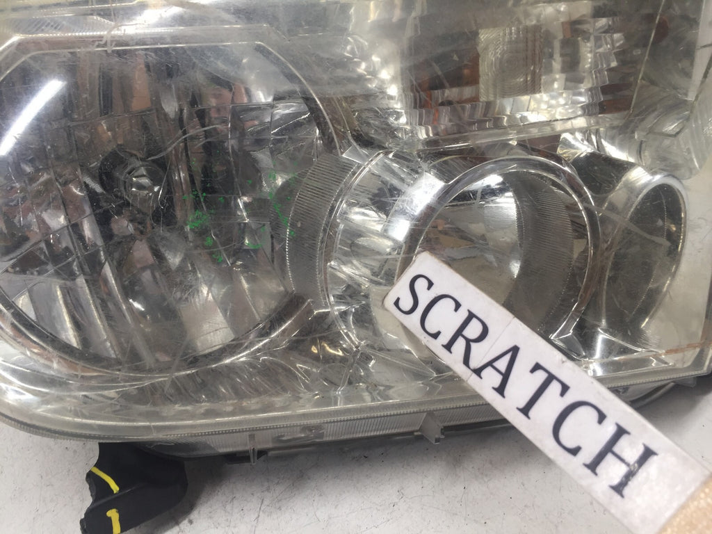 Headlight Damaged Halogen Right Passenger RH Toyota Sequoia Tundra 2008-2013 OEM