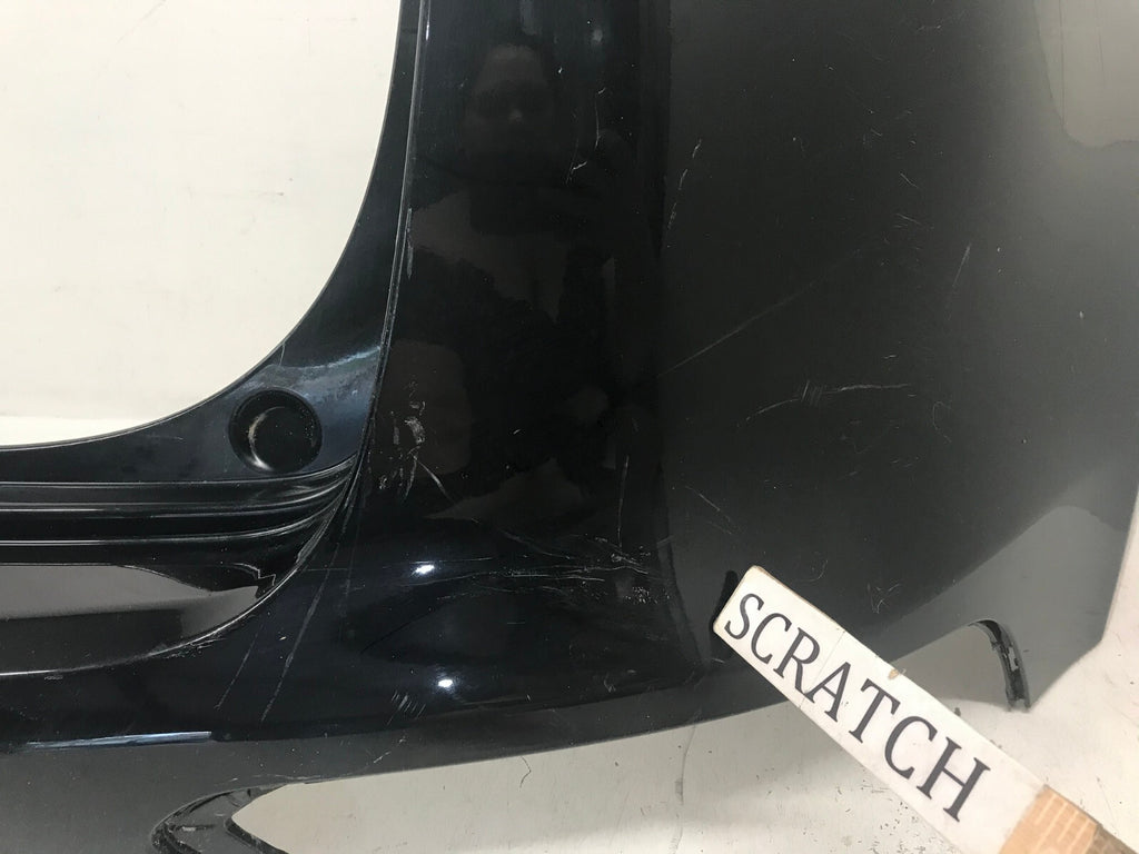 Rear Bumper Cover Black Kia Sportage EX/LX/S/SX Turbo 20 2021 w/Sensor Holes OEM