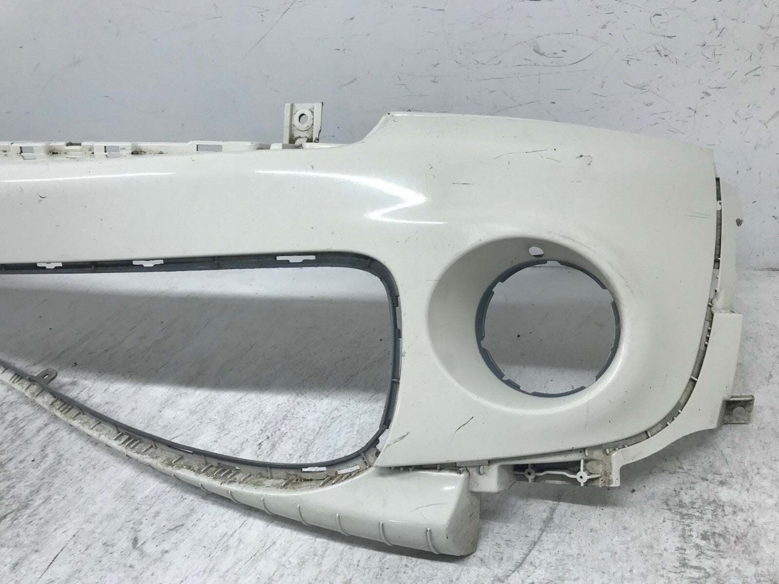 Front Bumper Cover White Mini Cooper 2011-2015 51117268746 OEM