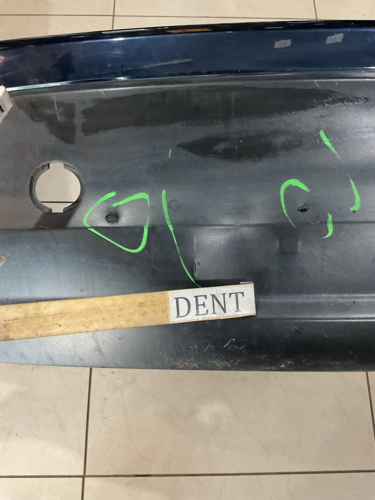 Rear Bumper Cover Blue 2013-2016 Mazda CX-5 kd47+50221 OEM