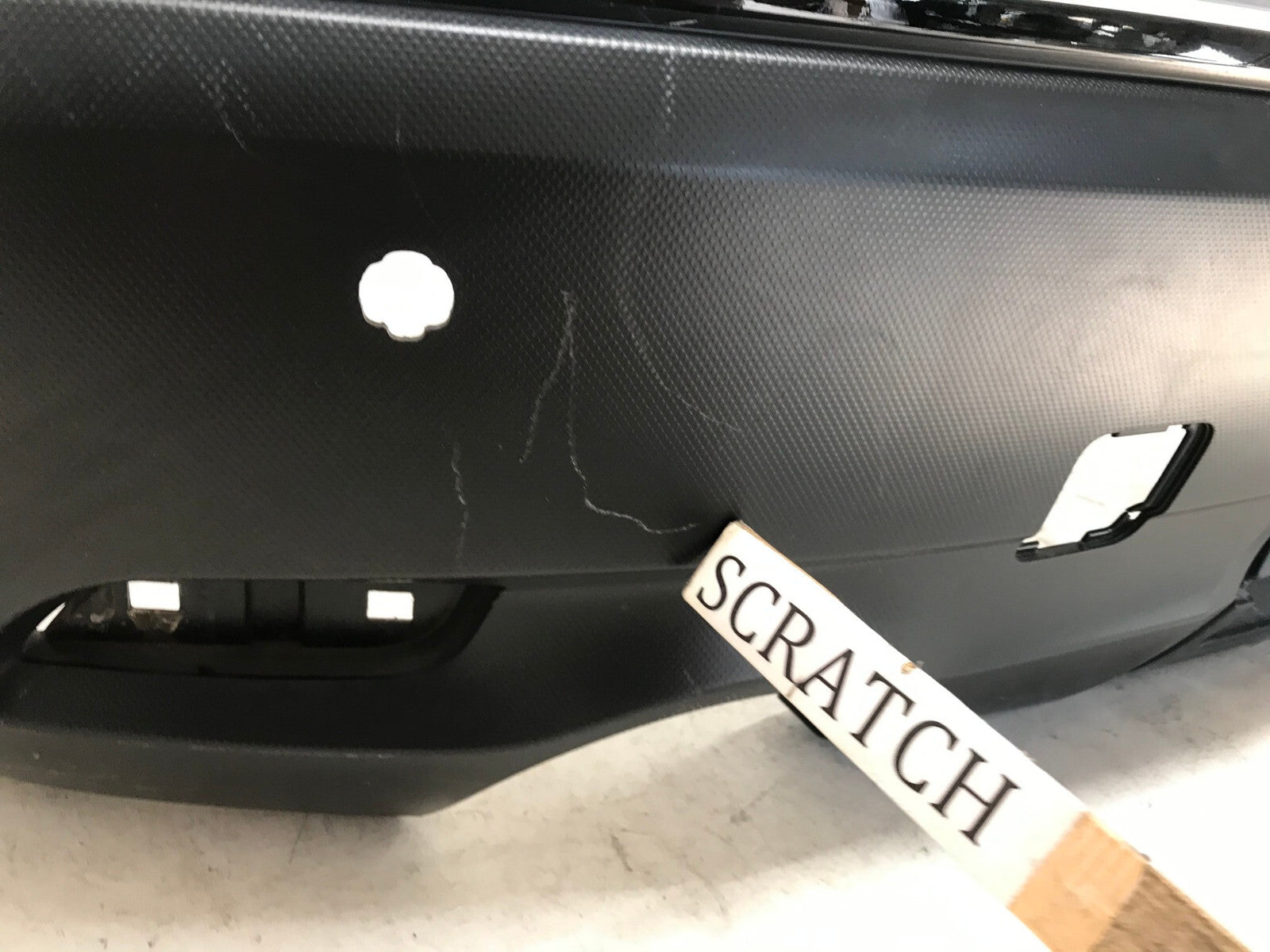 Rear Bumper Cover Black 2019-2022 Subaru Ascent Base/Premium w/Sensor Holes OEM
