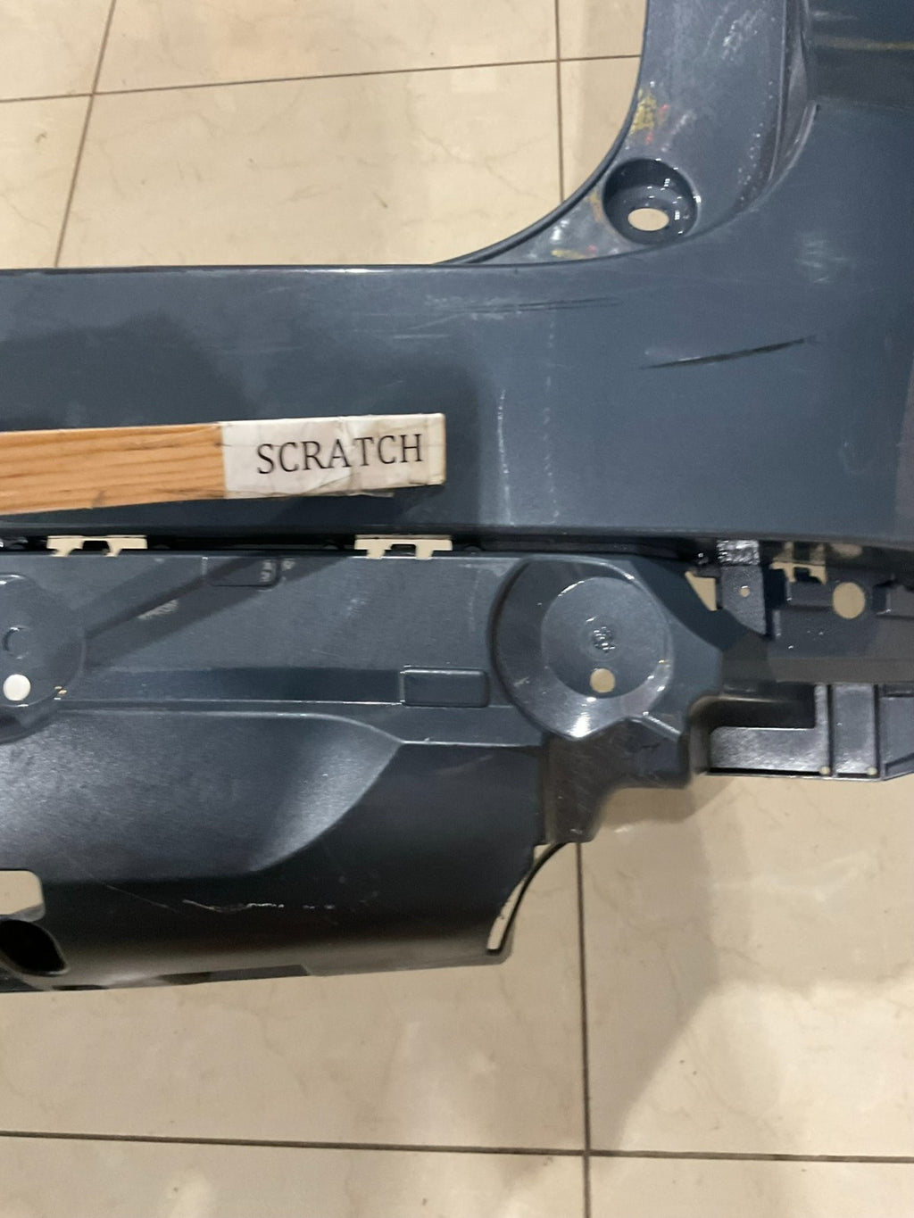 Rear Bumper Cover Blue 2022-2025 Mazda CX-5 CAPA