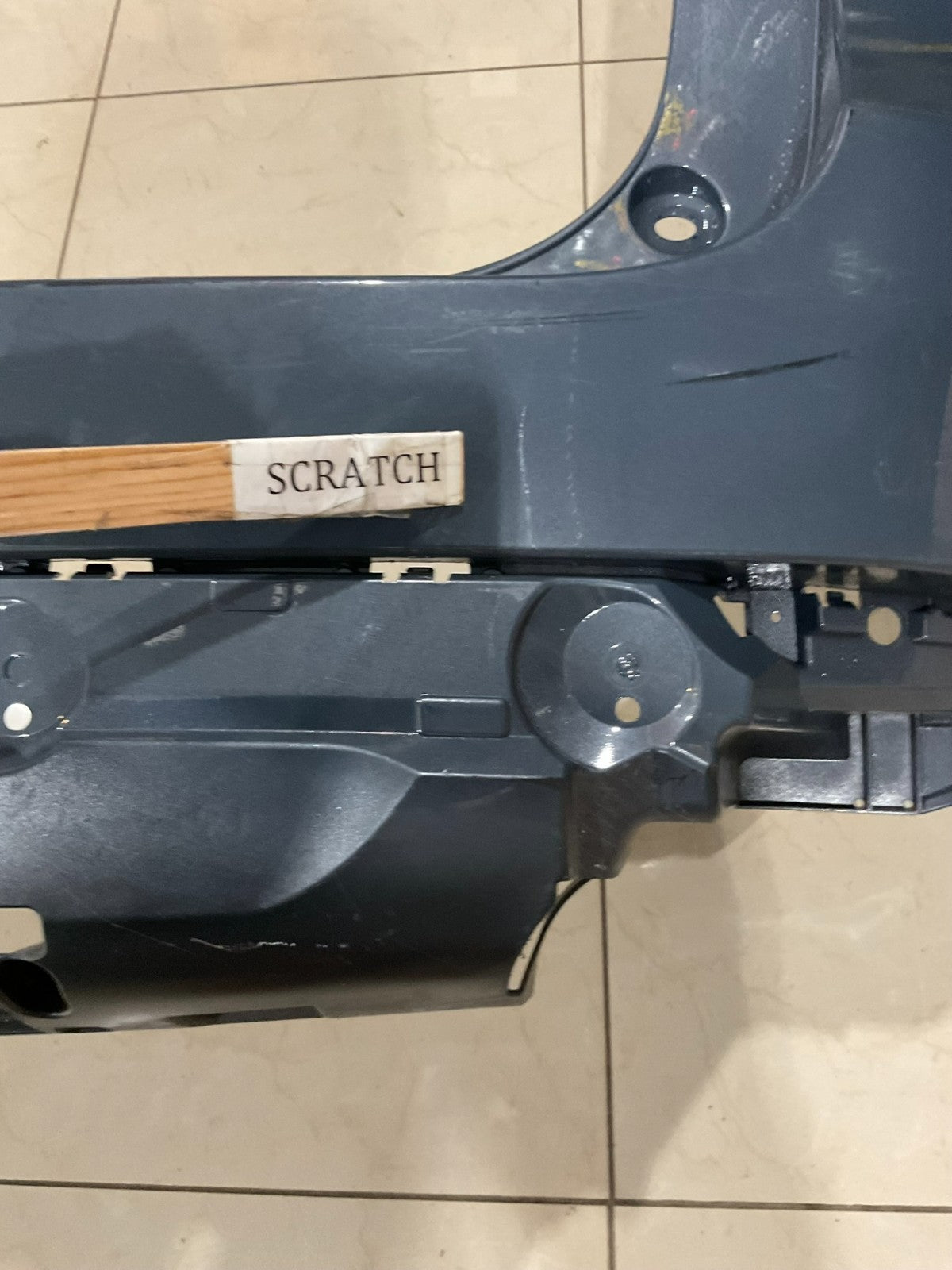 Rear Bumper Cover Blue 2022-2025 Mazda CX-5 CAPA