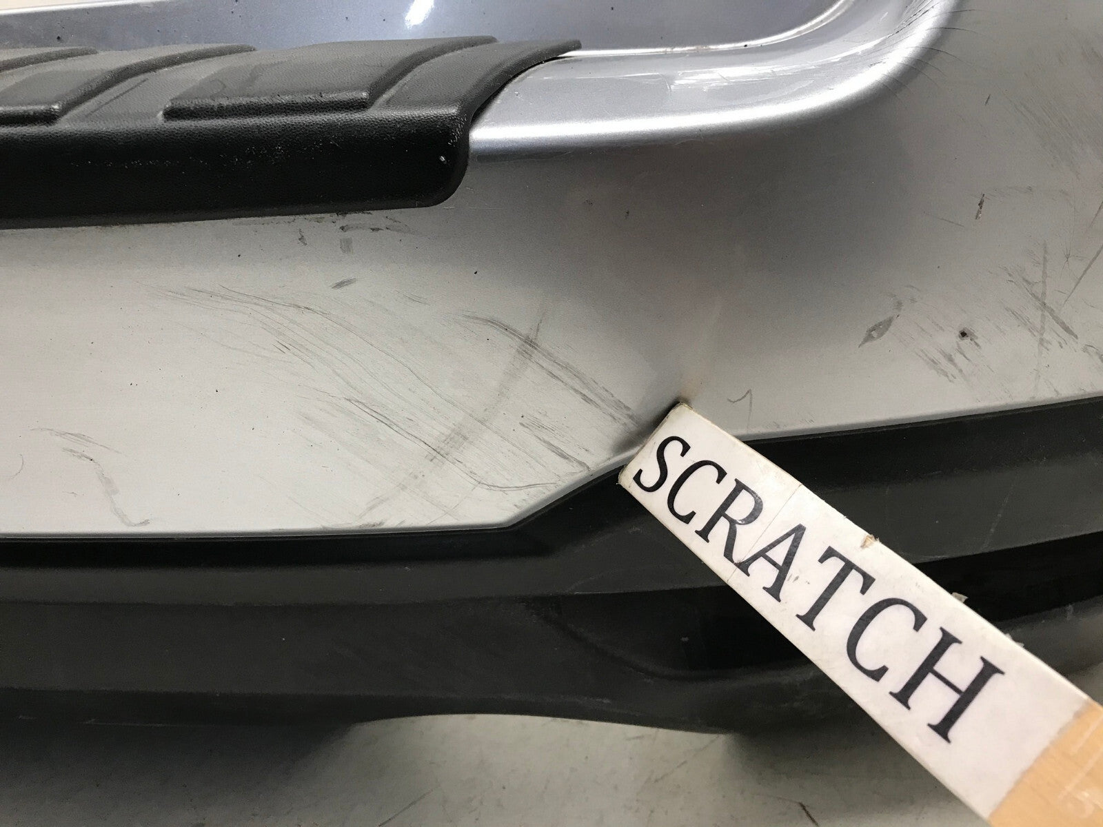 Rear Bumper Cover Subaru Forester 2.5i 2.5i Premium w/Sensor Hole 2014-2018 OEM3