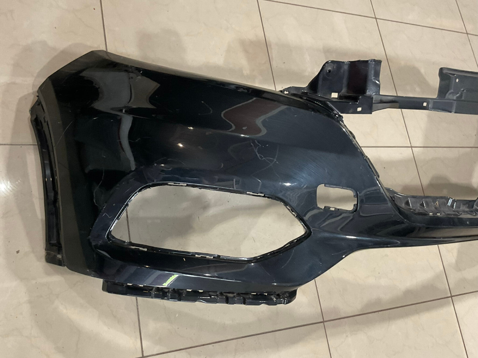 Front Bumper Cover Black Honda HR V EX LX EX L 2016-2018 71101-T7W-A000 OEM