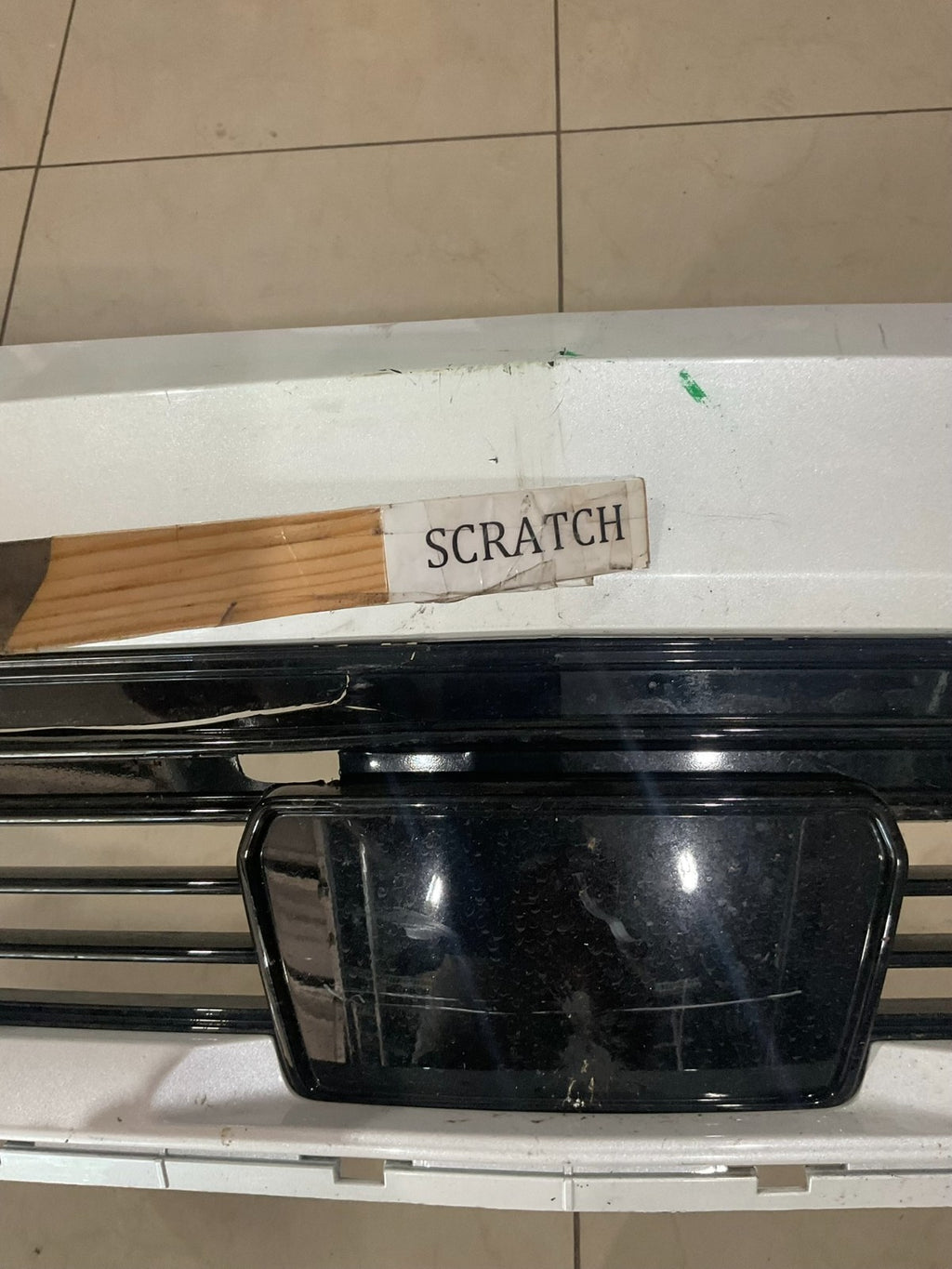 Front Bumper Cover White 2025 Cadillac Escalade 84966320 OEM