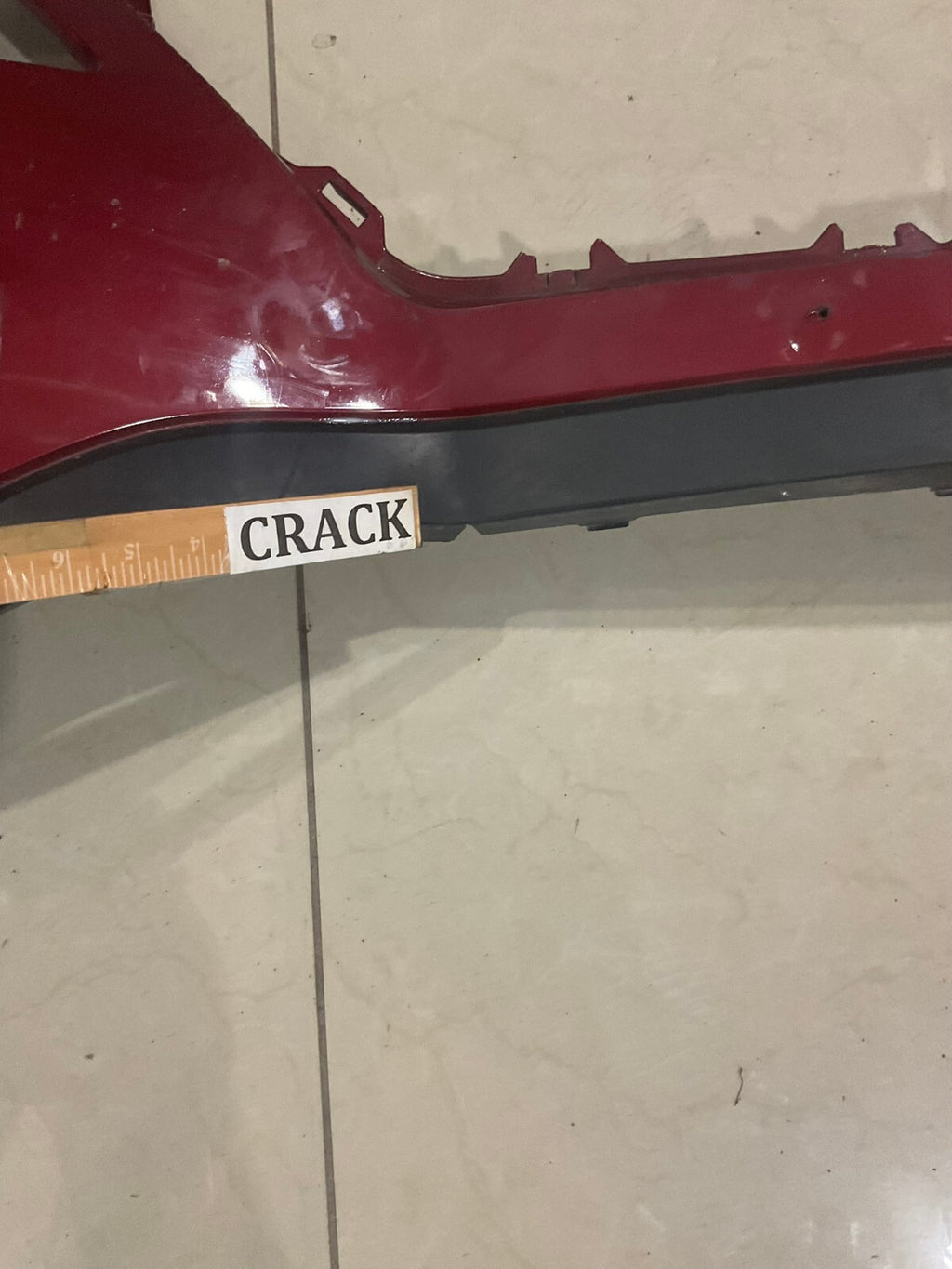 Front Bumper Cover Red 2022-2023 Nissan Rogue Sport S/SL/SV 62022+6RR0H OEM