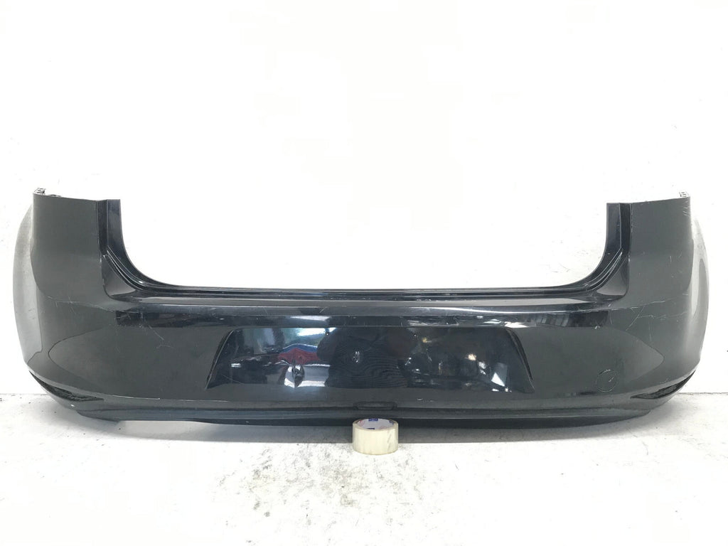 Rear Bumper Cover Black 2010-14 Volkswagen Golf Hatchback GTI 5K6807417GGRU OEM