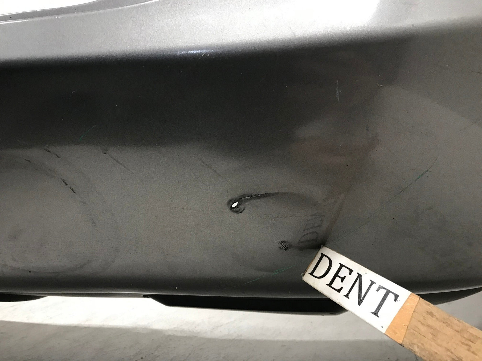 Rear Bumper Cover Gray Nissan Rogue Rogue Select SL SV S 2014 2015 CAPA