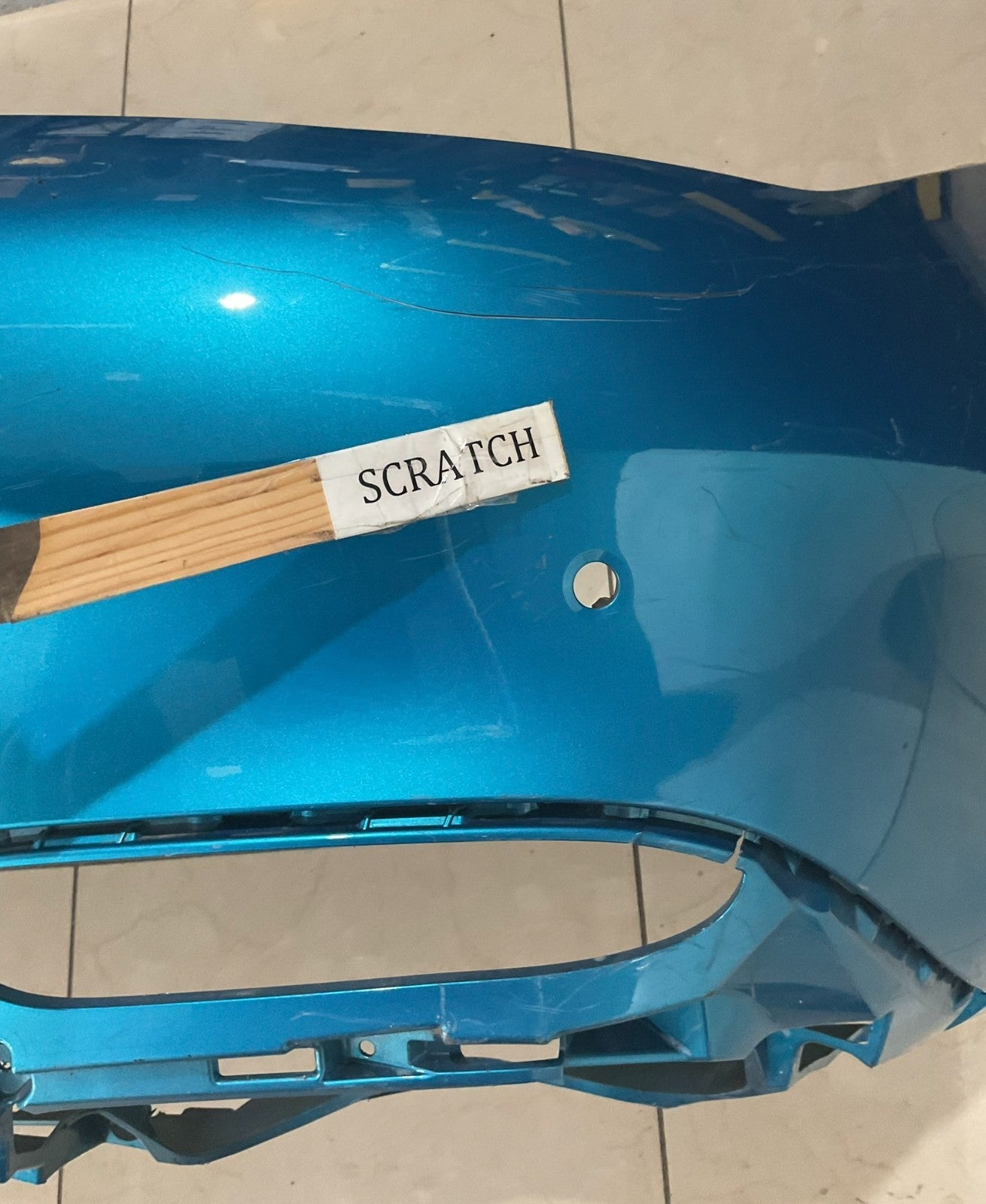 Rear Bumper Cover Blue Mercedes Benz SL series 2025 sL series 2025 OEM