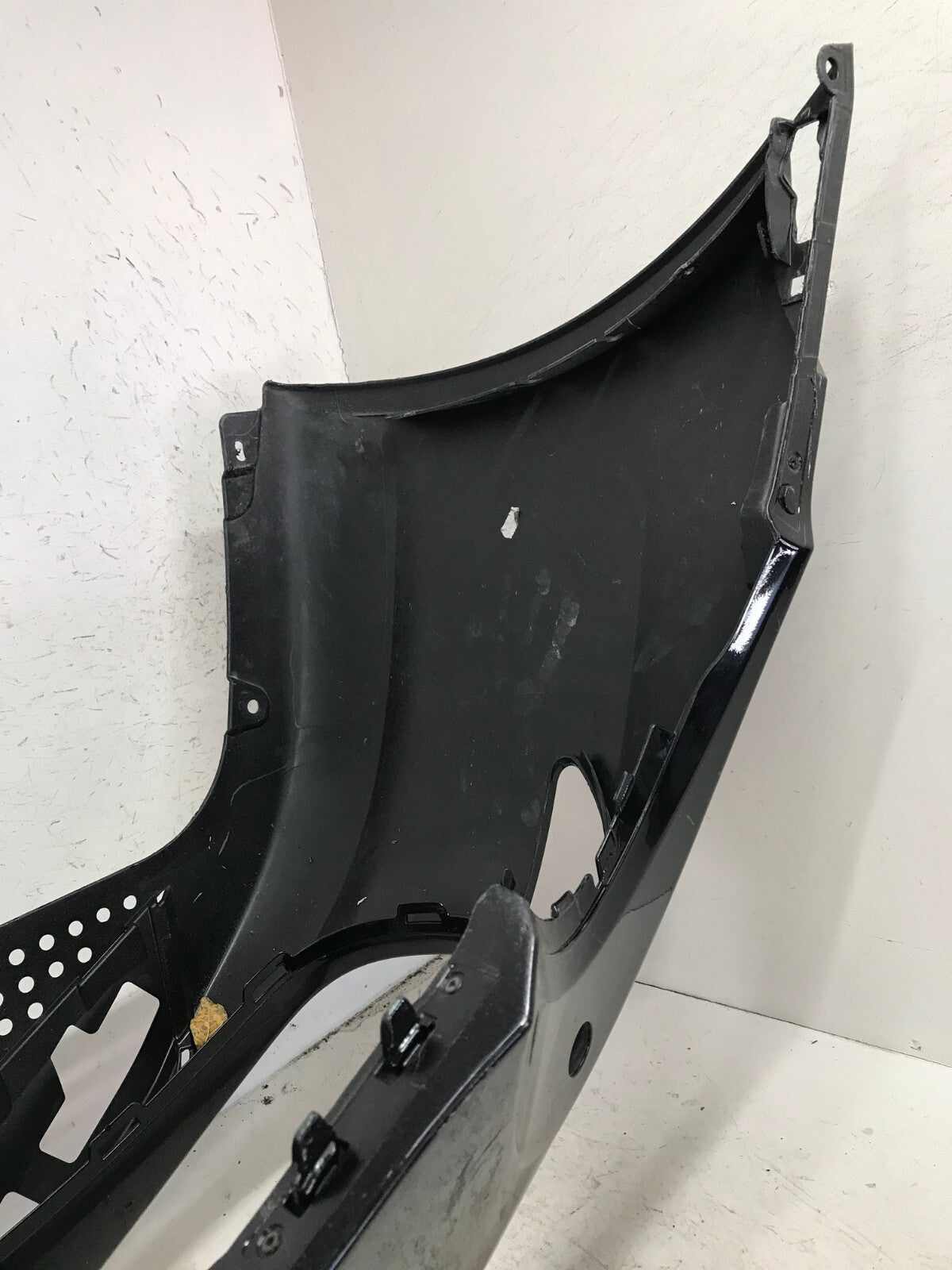 Front Bumper Cover Black Porche 911 Carrera 2012 2016 w/Sensor Holes OEM