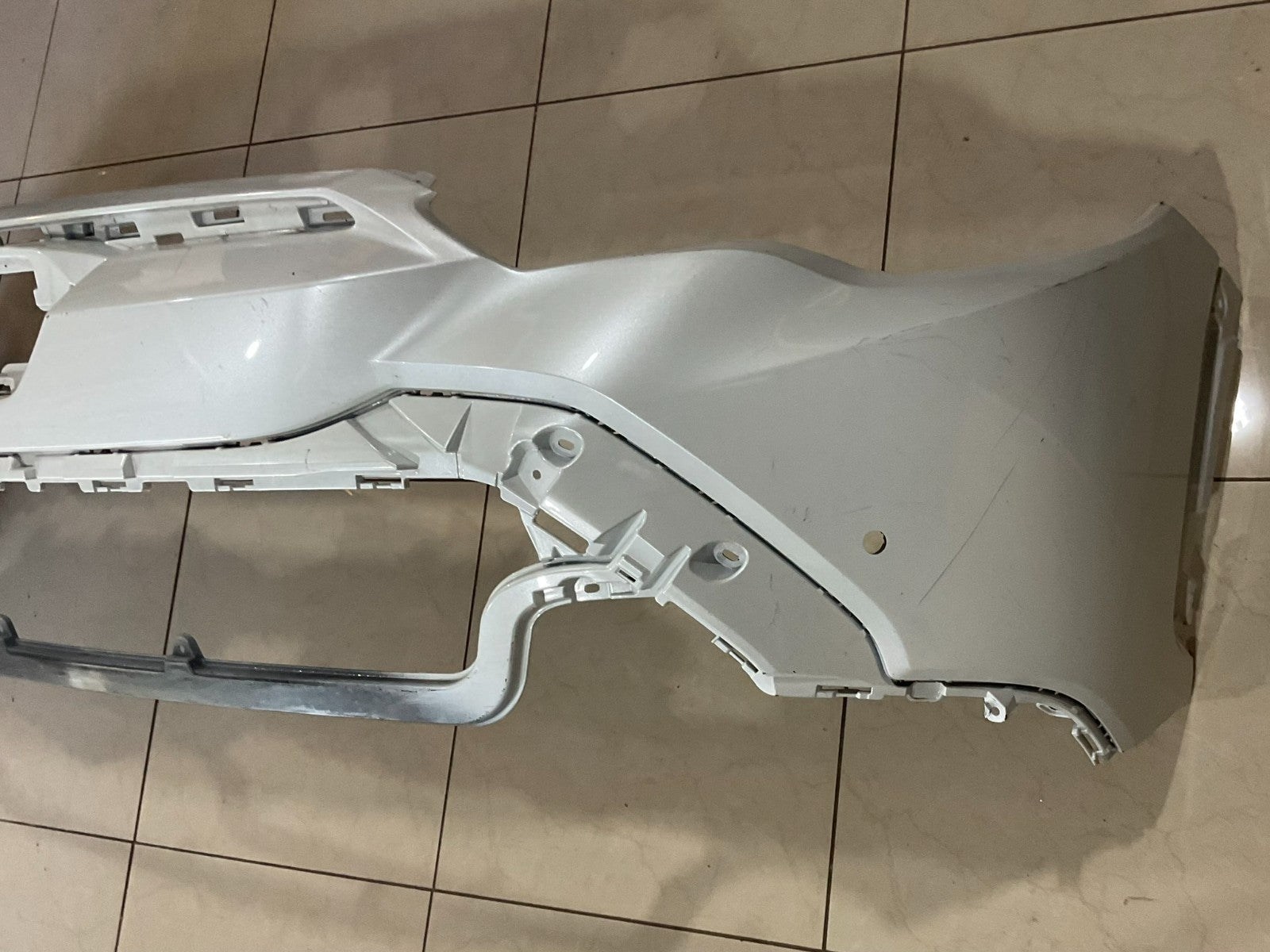 Front Bumper Cover White 2022 2024 Toyota Corolla Cross 52119+a0a90 OEM