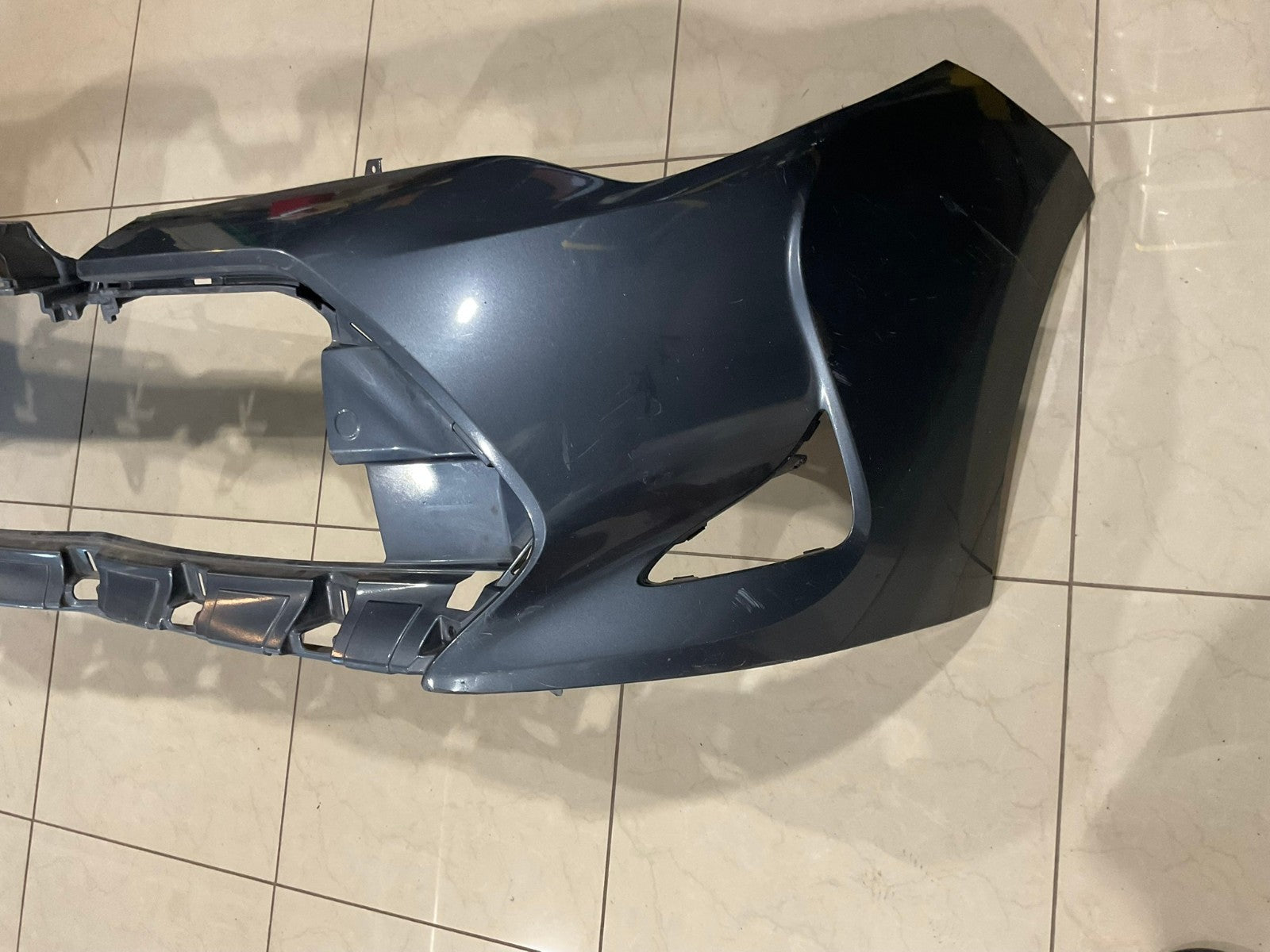Front Bumper Cover Grey 2017-2018 Toyota Corolla L/LE/LE Eco/XLE 52119+l2040 OEM