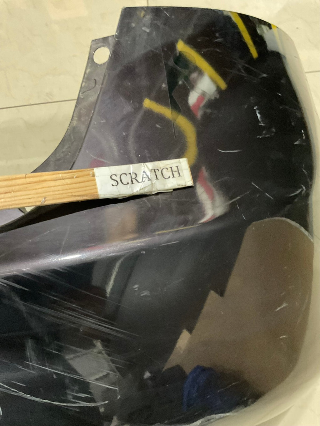 Rear Bumper Cover Black Nissan Rogue Select SL SV S 2014 2015 85022+jm04h OEM