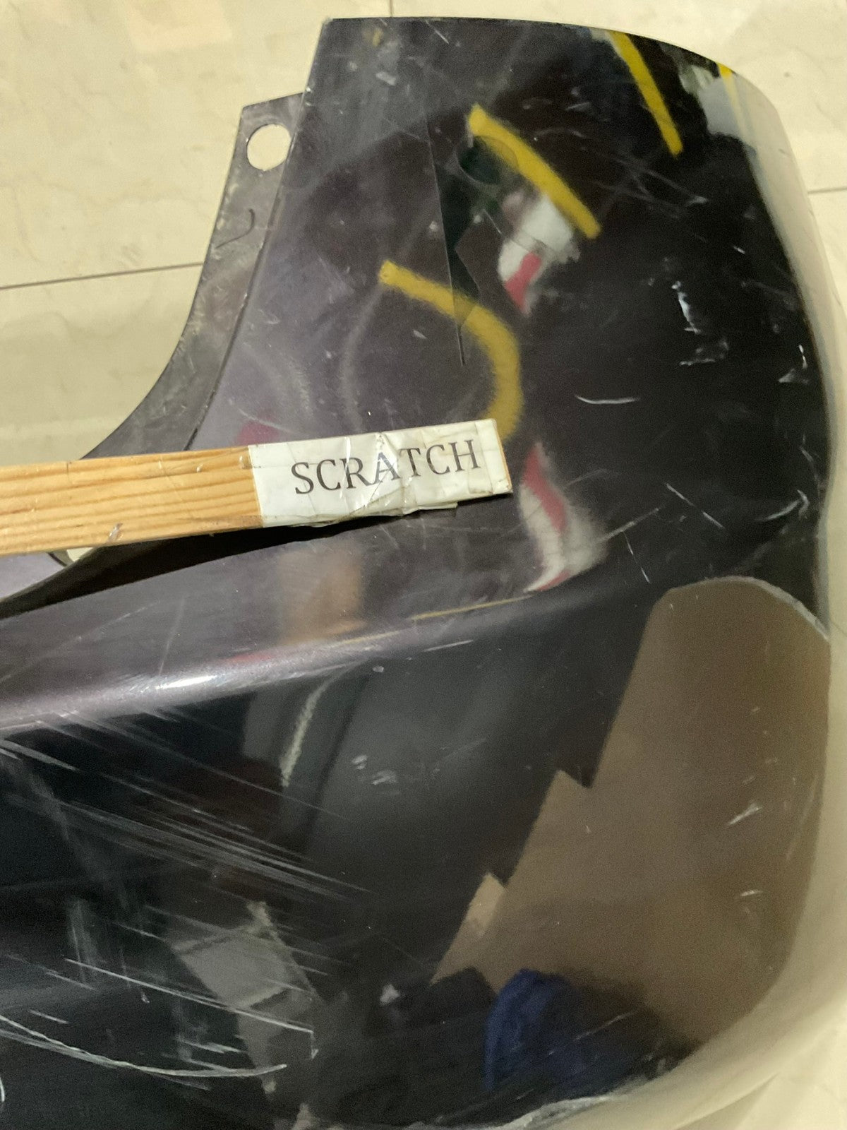 Rear Bumper Cover Black Nissan Rogue Select SL SV S 2014 2015 85022+jm04h OEM