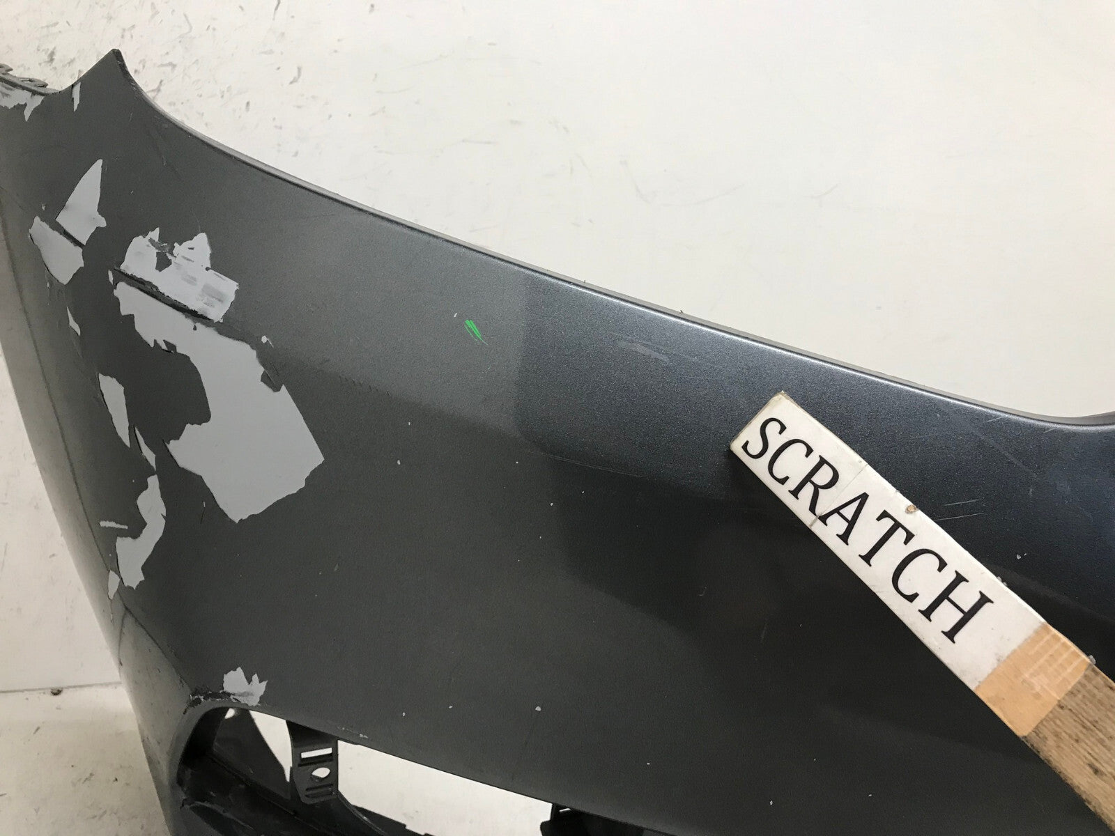 Front Bumper Cover Gray Nissan Sentra S/SL/SV/SR/Turbo 16-18 62022-3YU0H OEM