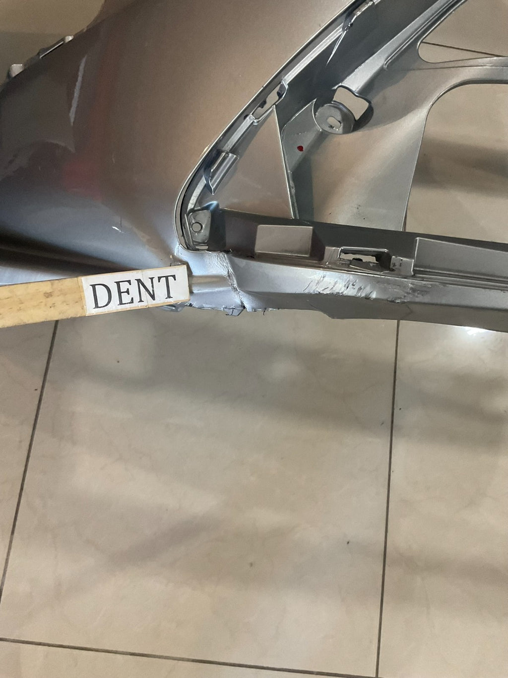 Front Bumper Cover Silver 2016 2017 2018 Lexus ES350 52119+06d20 OEM