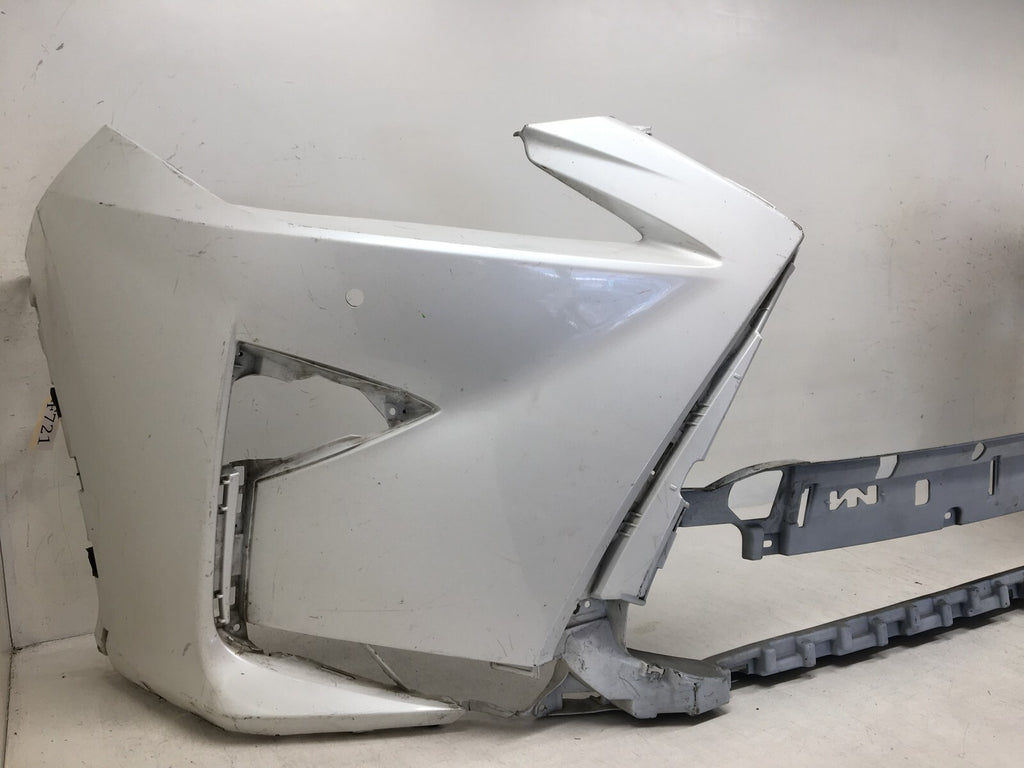 Front Bumper Cover Lexus RX350 RX450H w/Sensor Hole w/o Washers 2016-2018 OEM