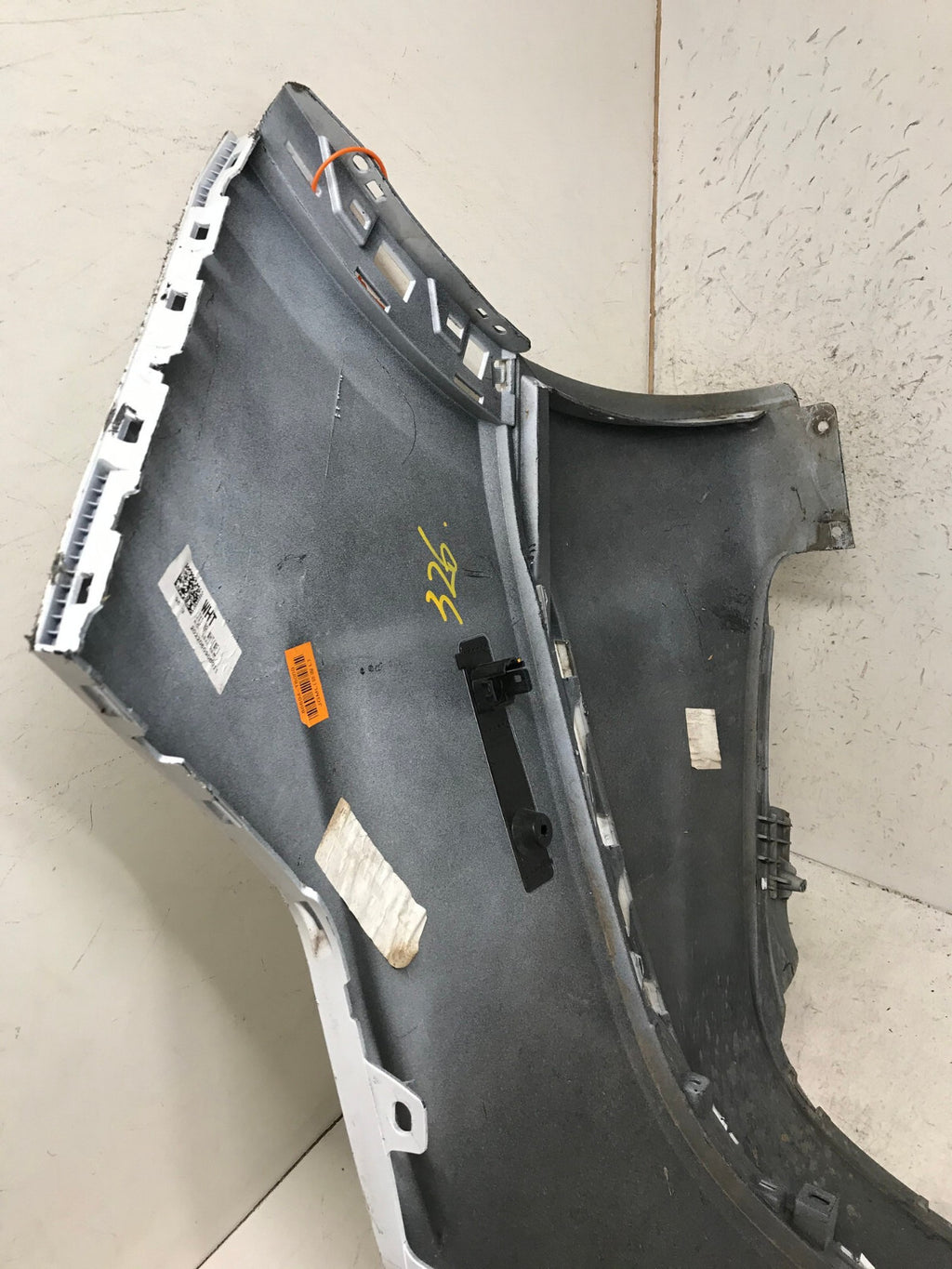 Rear Bumper Cover White Genesis GV80 2021 2023 w/Sensor Holes 86611-T6000 OEM