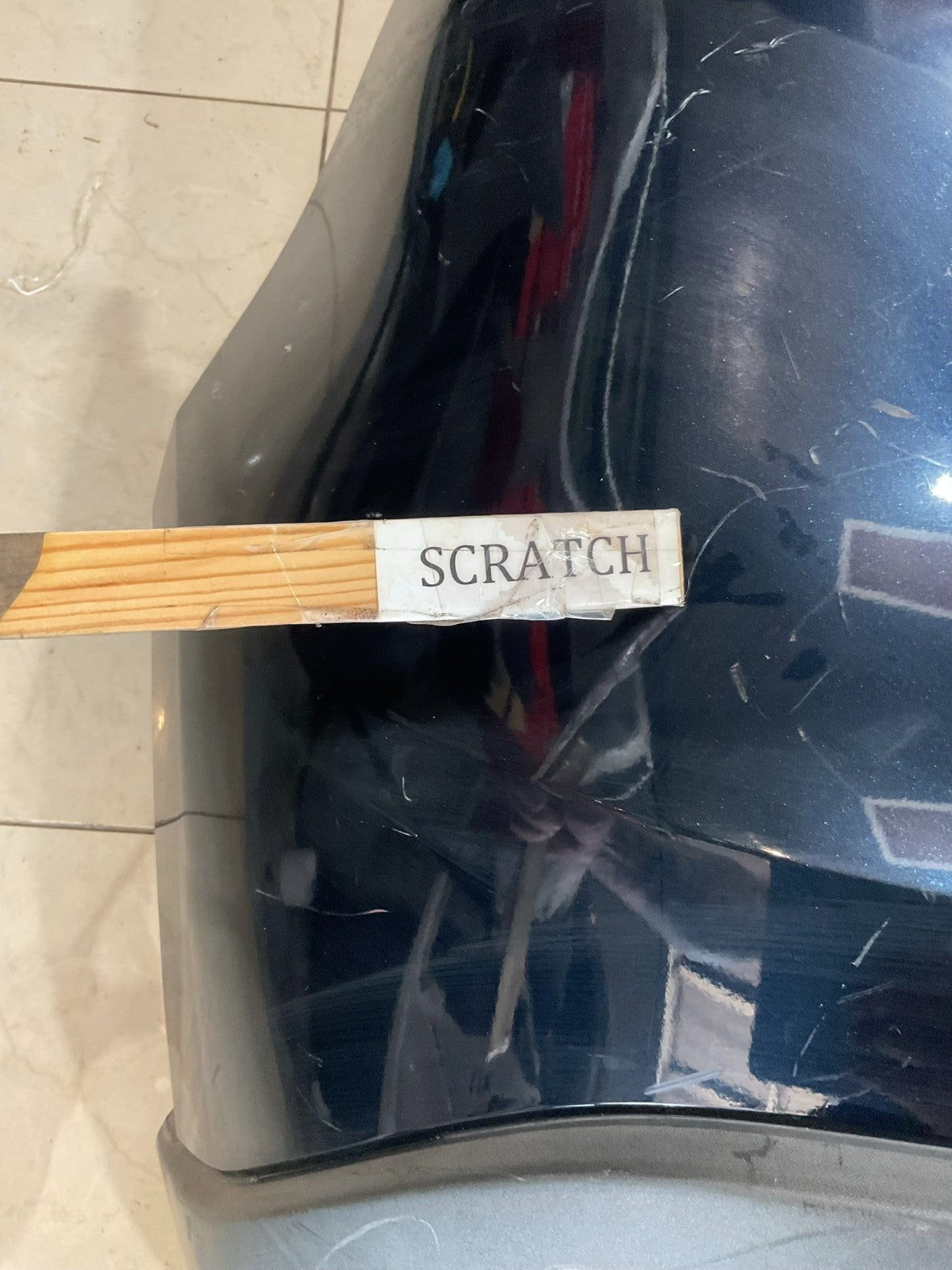 Rear Bumper Cover Blue 2013-2016 Mazda CX-5 kd47+50221 OEM