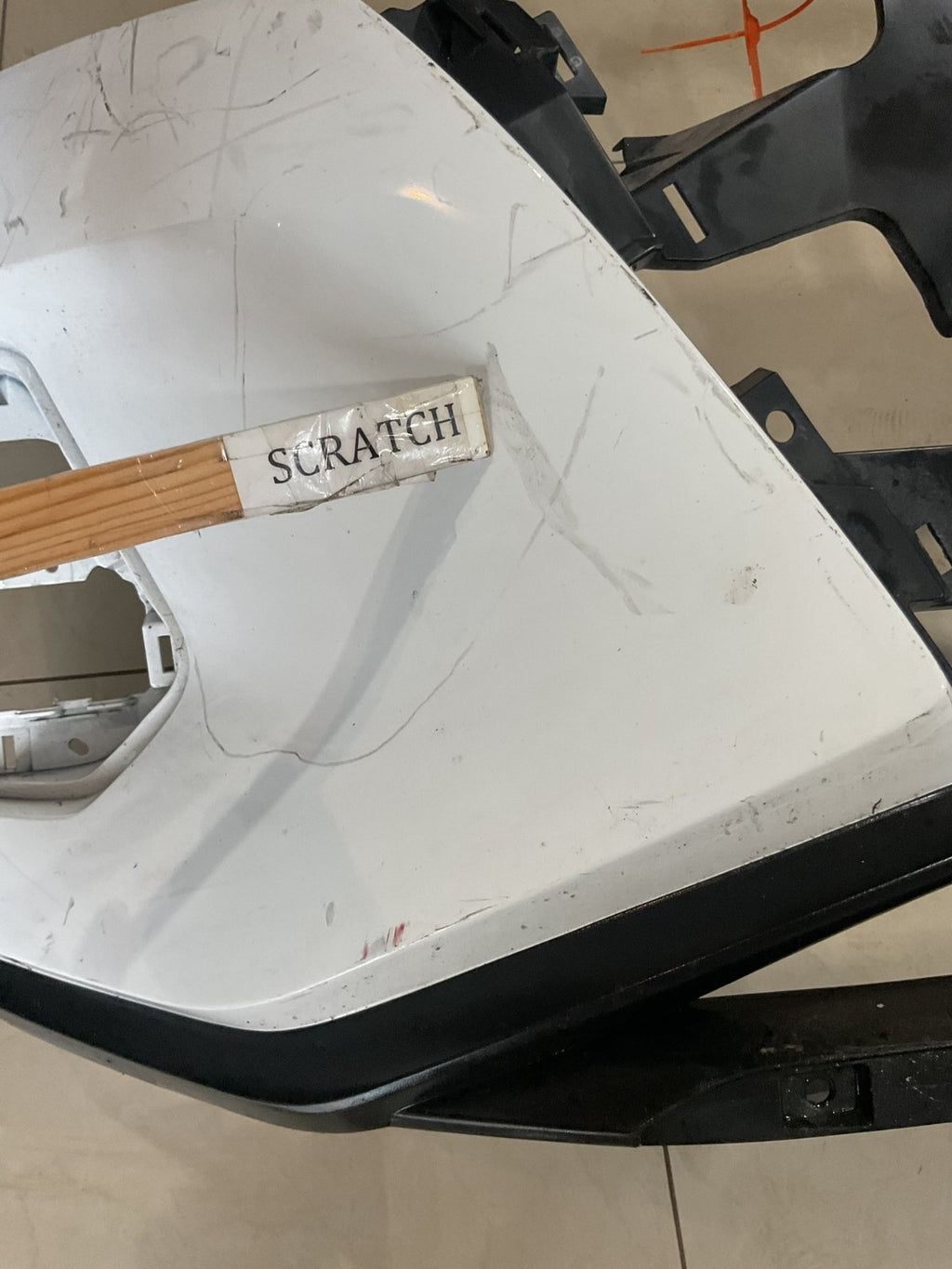 Front Bumper Cover White 2021 2022 Nissan Kicks S/SV/SR 62022+5r00h OEM
