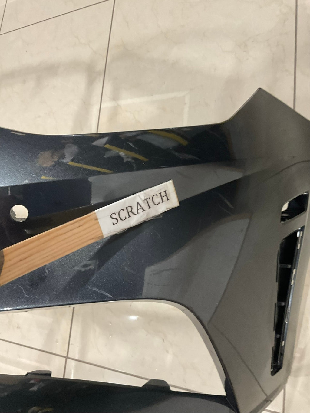 Front Bumper Cover Grey 2021 2021 Hyundai Sonata SEL 86511-L1450 OEM